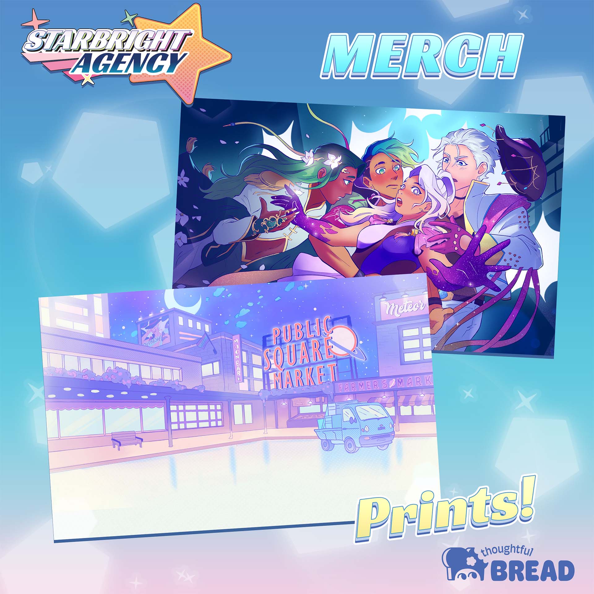 Booth merchandise - Prints